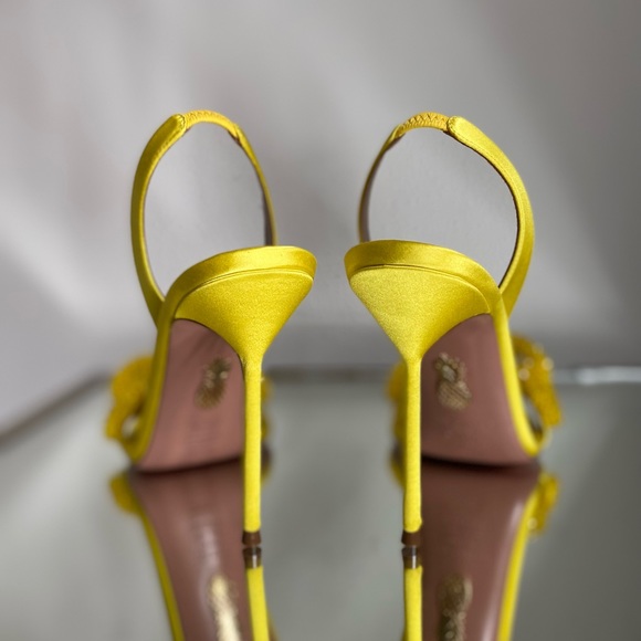 New AQUAZZURA Chain Of Love Sandal 105 39.5 $1,295 - Picture 11 of 13